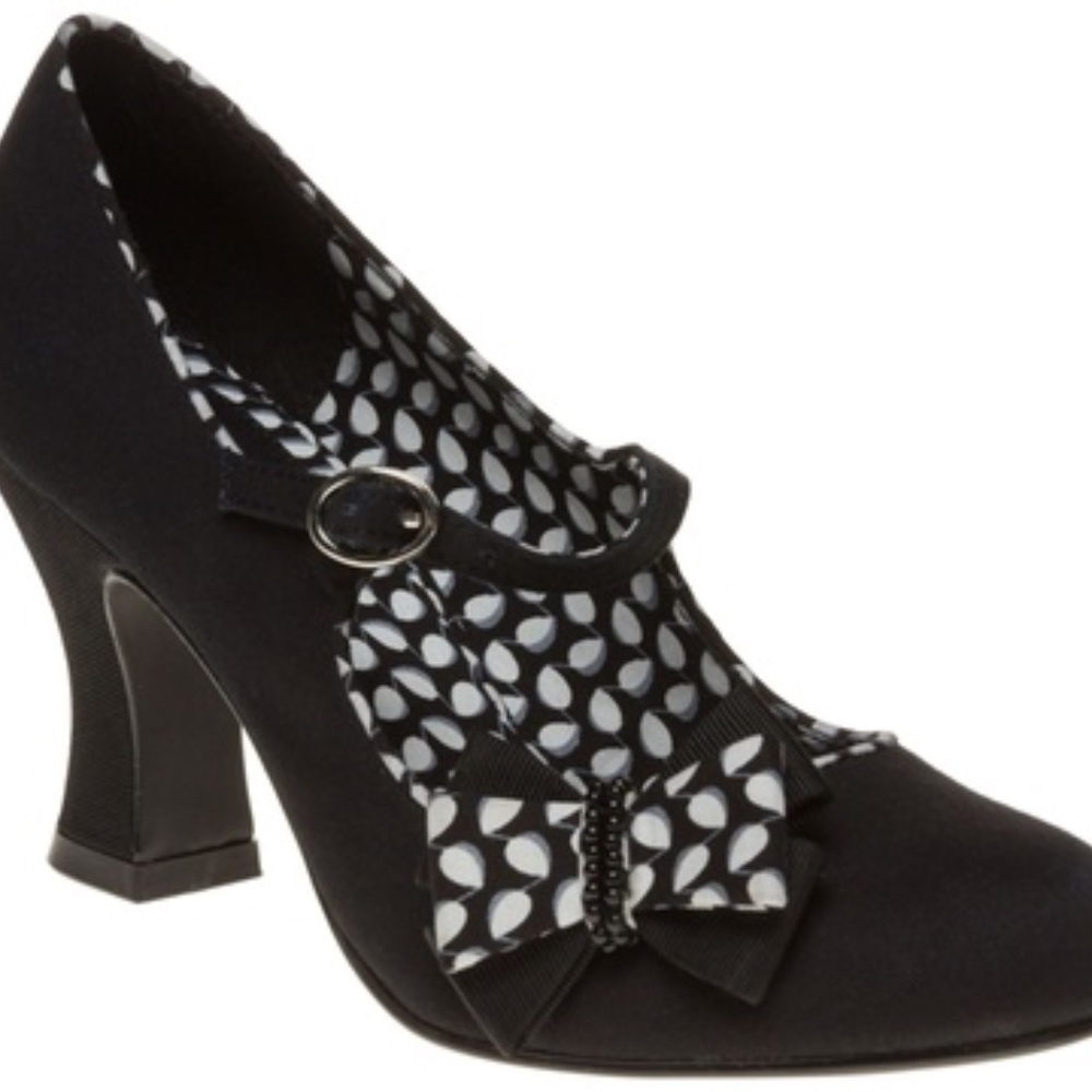 Ruby Shoo Celia in black - Size 41 (US10)